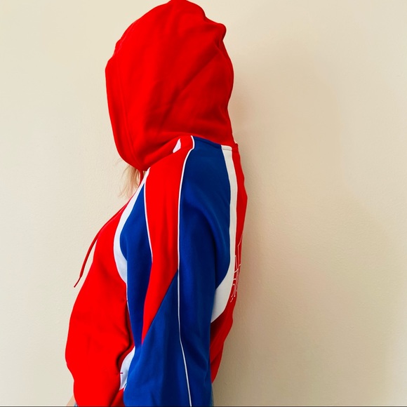 New Adidas track  Zip-Up Hoodie Sweatshirt - Picture 5 of 14